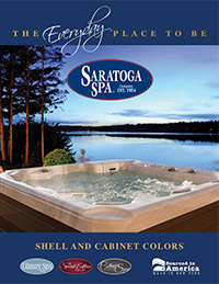 Saratoga Spas Shell and Cabinet colors Brochure
